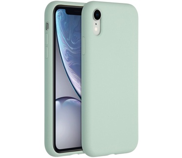 Accezz Liquid Silicone Backcover iPhone Xr - Sky Blue