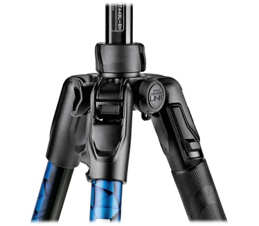 Manfrotto Befree Advanced Aluminium (Zwart/Blauw)