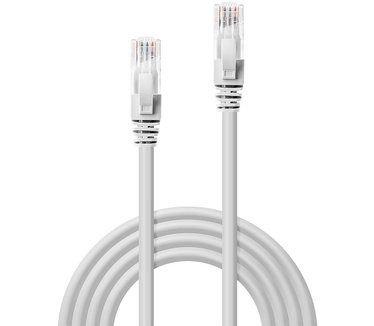 Lindy Rj45/Rj45 Cat6 0.5m Wit