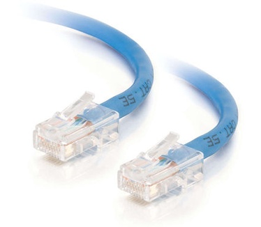 CablesToGo Cat5E Assembled UTP Patch Cable Blue 20m
