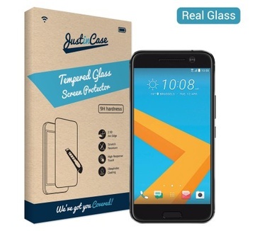 Just in Case Tempered Glass HTC 10 - Arc Edge
