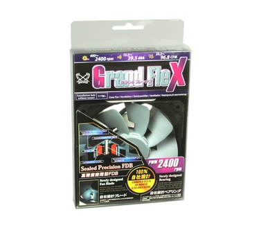 Scythe Grand Flex 120 PWM - 120MM - 600 ~ 2400RPM, 120mm