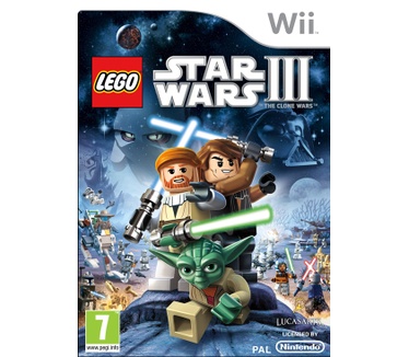Packshot voor Lego Star Wars III: The Clone Wars