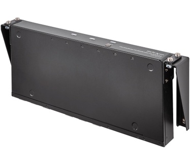 Startech.com 1U 19" Wandmonteerbaar Vertical Rack, Switch/Patch Panel Rack Beugel voor Data/AV/IT/Computer, Verticale Bevestiging, 1U Rack voor Server Room, 59kg Draagvermogen
