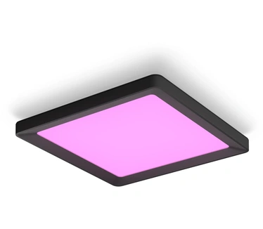 Philips Hue Tento Vierkant | White and Color Ambiance | Klein Zwart