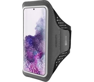 Mobiparts Comfort Fit Sport Armband Samsung Galaxy S20 Plus Black