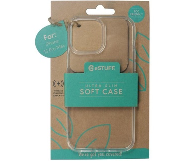 eStuff Clear soft Case for iPhone 13 Pro Max (iPhone 13 Pro Max) Transparant