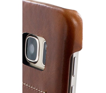 Mobiparts Excellent Backcover Samsung Galaxy S7 Oaked Cognac