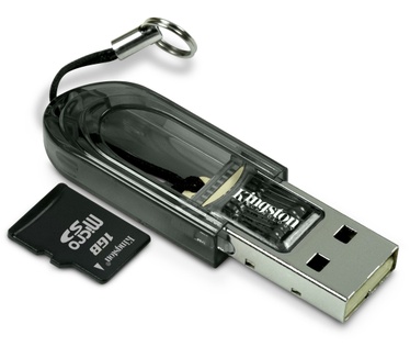 Kingston microSD 1GB + USB reader
