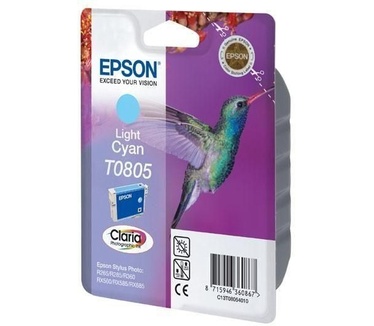 Epson Singlepack Light Cyan T0805 Claria Photographic Ink