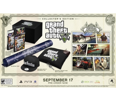 Grand Theft Auto V Collectors Edition, PlayStation 3