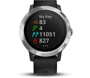 Garmin Vivoactive 3 RVS (Zwart)