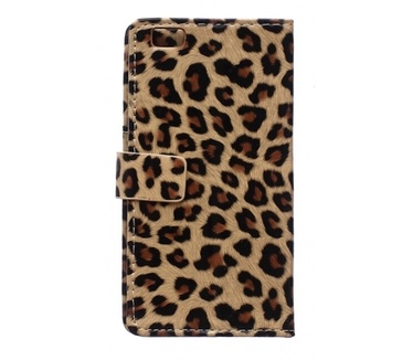 Kees Luipaard Print Portemonnee Huawei P8 Lite