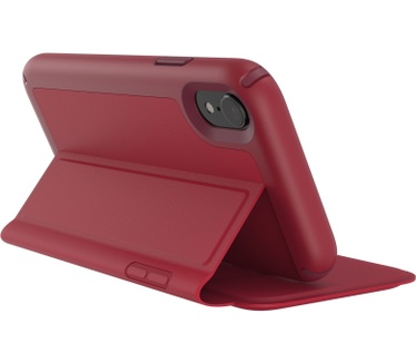 Speck Presidio Folio Leather iPhone XR (iPhone XR) Rood