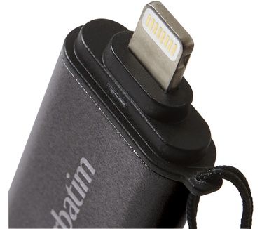 Verbatim iStore &#8216;n&#8217; Go Dual 16GB Grijs