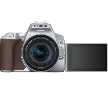 Canon EOS 250D + 18-55mm f/4-5.6 Zilver