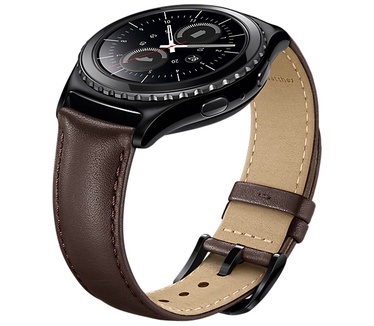 Samsung Gear S2 Classic Leather Strap Armband Bruin