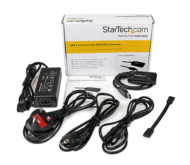 Startech.com USB 3.0 to SATA or IDE Hard Drive Adapter Converter