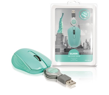 Sweex USB-pocketmuis New York (NPMI1080-06)