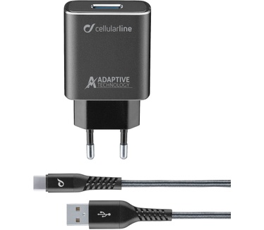 Cellular Line EXTREME CHARGER KIT 15W - TYPE-C SAMSUNG Extra-tough 15W in-car fast charger and cable
