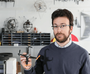 Opvouwbare mini-drone