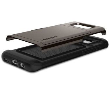 Spigen Samsung Galaxy S8 Plus Hoesje Slim Armor CS  Zwart