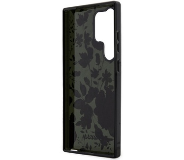 Guess Flower Back Case Samsung Galaxy S23 Ultra (S918) - Khaki Beige