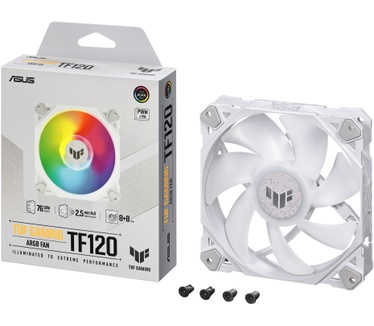 ASUS TUF GAMING TF120 ARGB WHITE EDITION