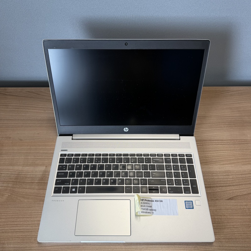 HP ProBook 450 G6 – i5-8265U – 8GB RAM – 256GB SSD – Windows 11