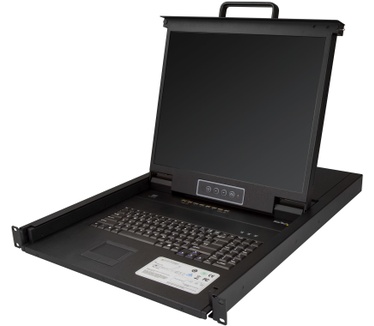 Startech.com 8 poorts VGA rack monteerbare KVM console voor server rack 19" 1U