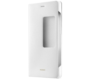 Huawei Origineel S-View Book Cover voor P8 - Wit Wit