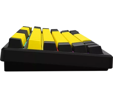 Lorgar Gaming keyboard KBP7075W Wireless 75% mech RGB Yellow (LRG-KBP7075W-YL)