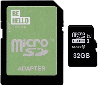 BeHello Micro SDHC Class 10 With Adapter 32GB