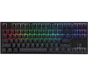 Ducky One 2 RGB TKL Zwart (Cherry MX Brown, Qwerty US)