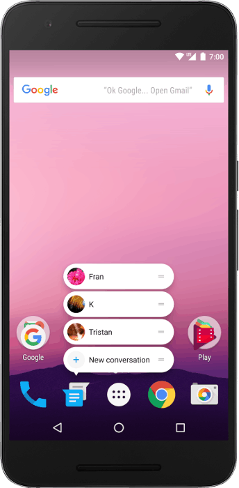 Android app-shortcuts