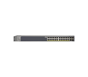 Netgear Prosafe 28 PORT GIGABIT SMART SWITCH + 24 POE PORTS (192 WATT) (GS728TP-100EUS)