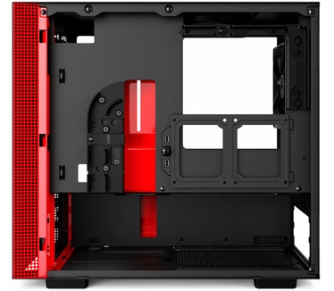 NZXT H200 Zwart/Rood