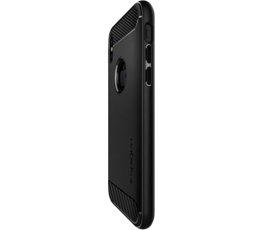 Spigen Apple iPhone X Hoesje Rugged Armor Zwart