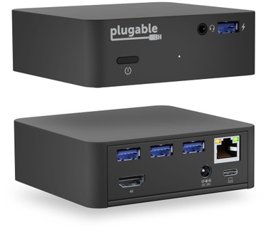 Plugable Technologies Plugable USB-C Mini Docking Station with 85W Power Delivery