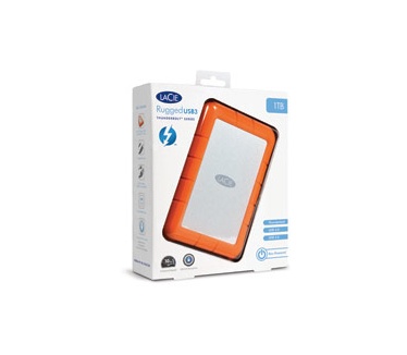 LaCie Rugged Thunderbolt en USB 3.0 2TB Oranje