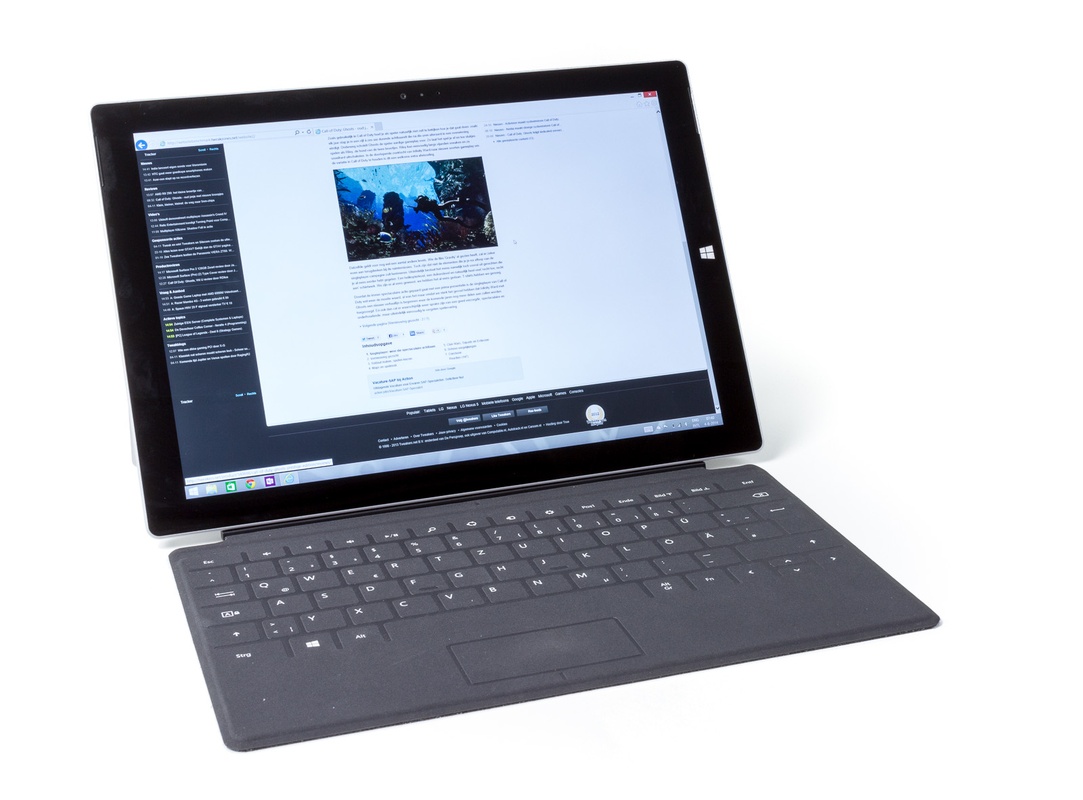 Microsoft Surface Pro 3 Review - Tweakers