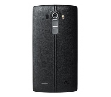 LG G4 Lederen Accudeksel - CPR-110.AGEUBK - Black