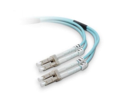 Belkin Duplex Optic Fiber Cable, 2 x LC, 2 x LC, 2m