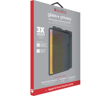 Zagg InvisibleSh Glass+ Priv iPad 12.9in Scre
