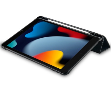 Otterbox OtterBox React Folio-hoes voor iPad 8th/9th gen, schokbestendig, valbestendig, ultradun, beschermende folio-hoes, getest volgens militaire standaard, Blauw, Geen retailverpakking