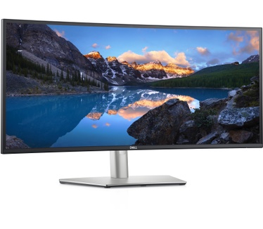 Dell UltraSharp U3421WE Wit, Zilver, Zwart