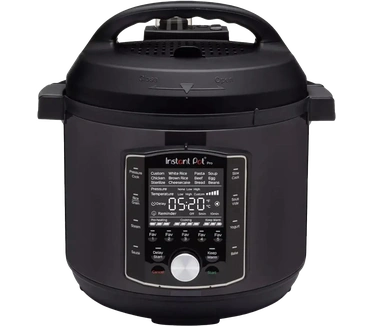 Instant Pot Pro 10 in 1 Electric Multi Cooker 1200W 5.7L - Pressure Cooker, Slow Cooker, Rice Cooker, Steamer, Sauté Pan, Steriliser, Yoghurt Maker, Sous Vide Device - Black Stainless Steel