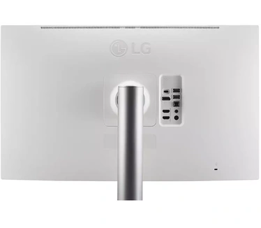 LG UltraFine 27UQ850-W - 27" Zilver, Zwart