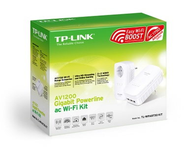 TP-Link AV1200 Gigabit Powerline AC Wi-Fi Kit TL-WPA8730 KIT
