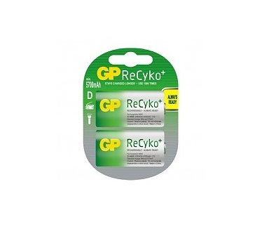 GP ReCyko+ D 5700mAh (2 stuks)